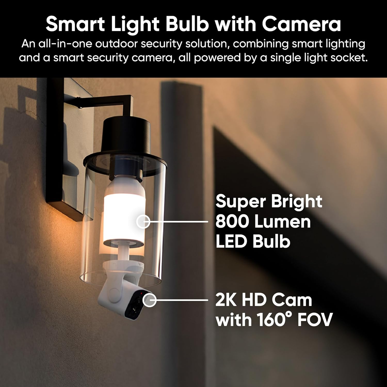 WYZE Bulb Cam Security Camera