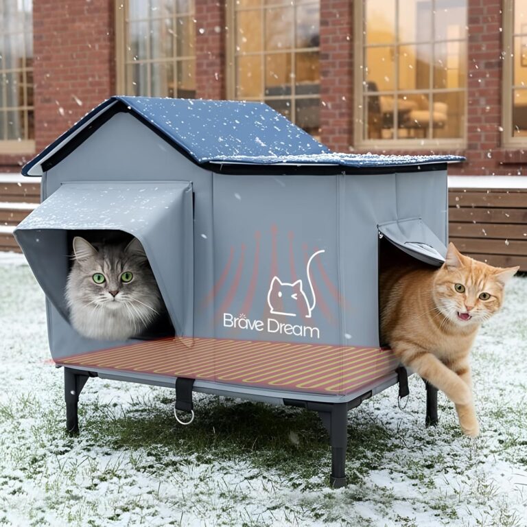 Heated Outdoor Cat House with Insulated Walls, Weather‑Resistant Cover 3 811cBAkEzzL. AC SL1500 Home & Kitchen Gadgets You'll Love