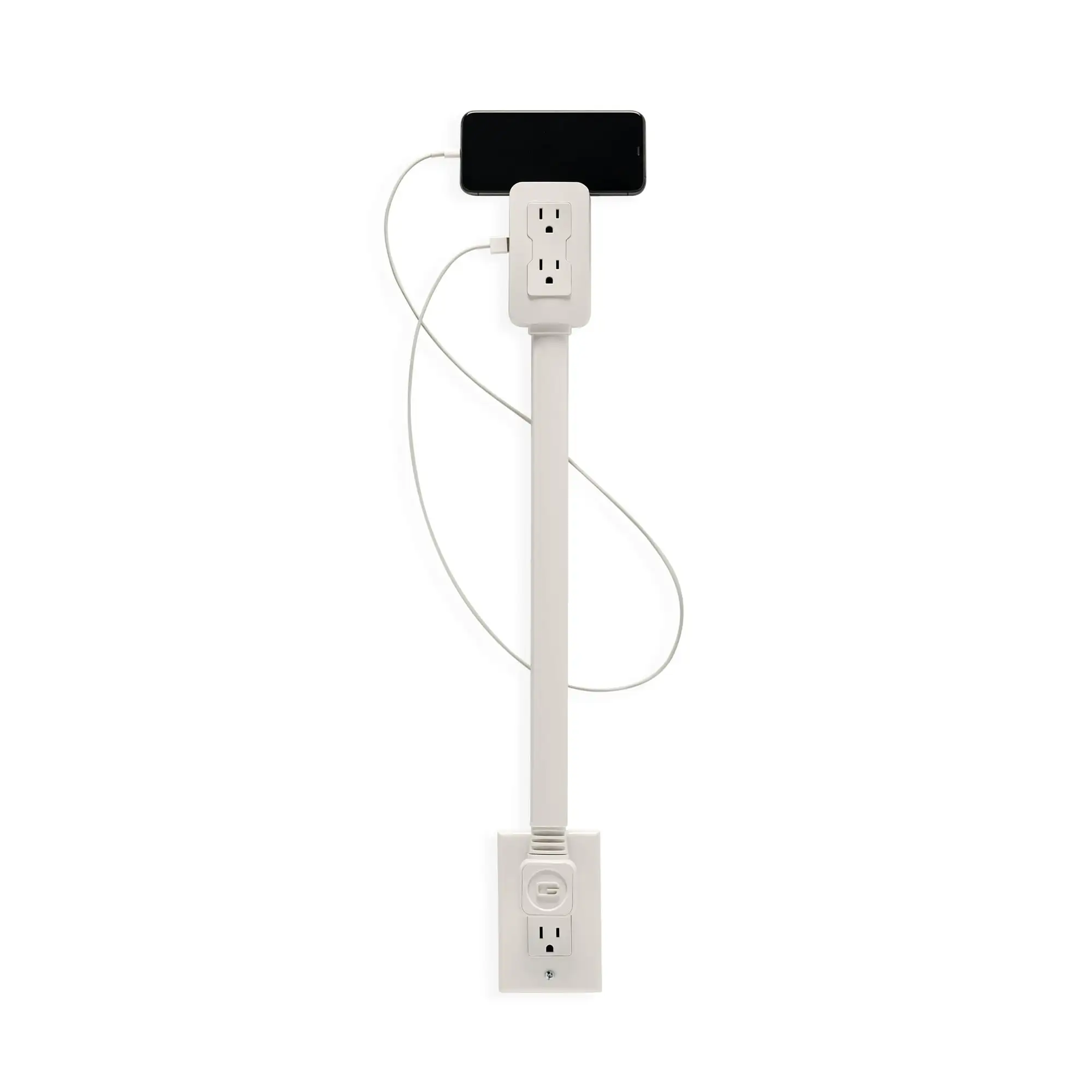 EZ Outlet electrical outlet extender with USB-C, USB-A & 2 AC outlets