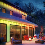 permanent outdoor RGBW lights